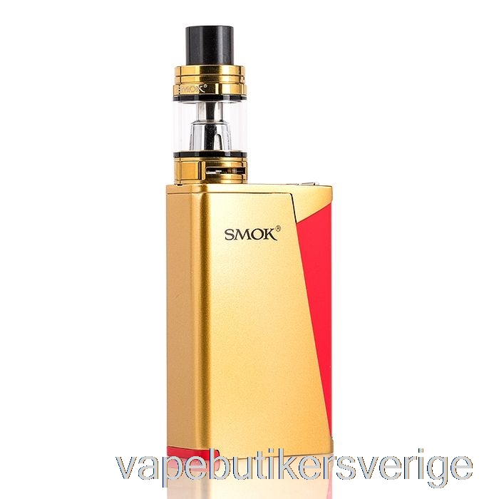 Vape Sverige Smok H-priv Pro 220w Tc Startkit Guld/röd